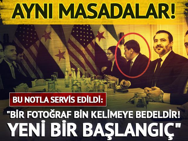 Suriye i&ccedil;in 'yeni bir başlangı&ccedil;' fotoğrafı! Mazlum Abdi detayı...