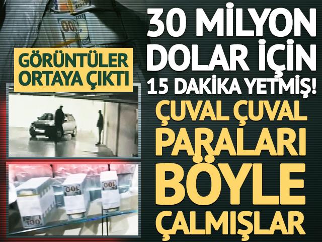 30 milyon dolar i&ccedil;in 15 dakika yetmiş! 