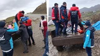 Siirt’te fırtına ve sağanak çadırları yıktı: 20 kişi tahliye edildi