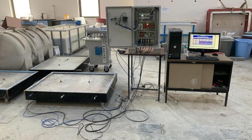 Kar ve buzlanmaya karşı ısınabilen beton