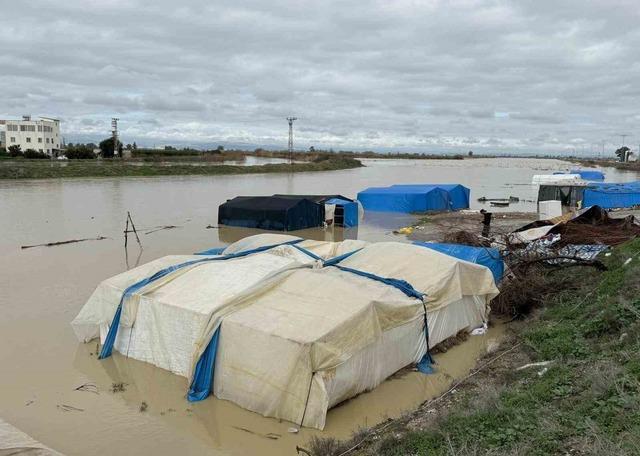 Tarsus’ta 8 bin dönüm tarım arazisi sular altında kaldı 1