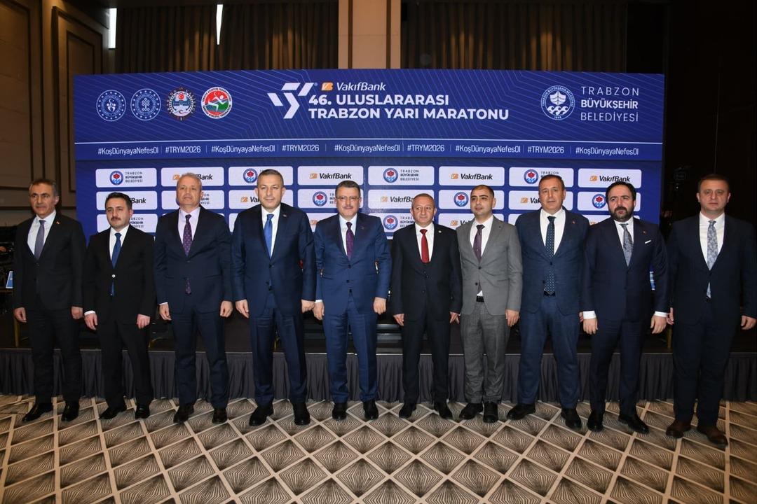 Uluslararası Trabzon Yarı Maratonu nun tanıtım toplantısı yapıldı 1