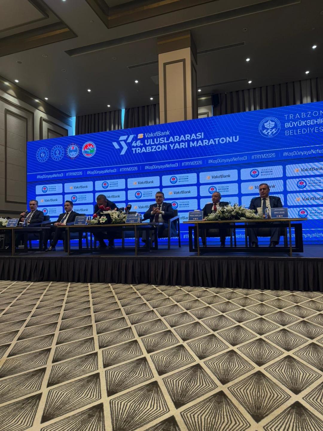 Uluslararası Trabzon Yarı Maratonu nun tanıtım toplantısı yapıldı 3