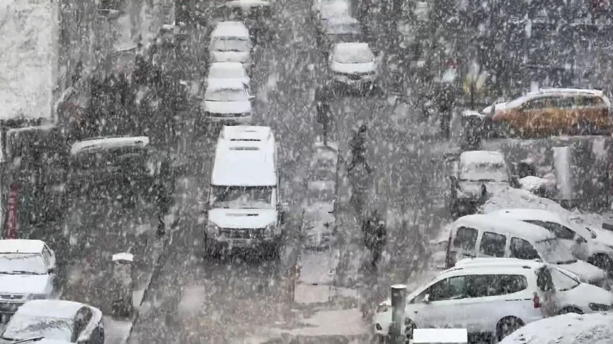 Van'da yoğun kar yağışı etkili oldu - Gündem Haberleri