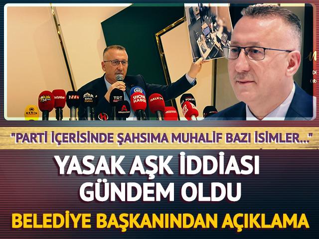 Yasak aşk iddiası! Adapazarı Belediye Başkanı Işıksu'dan a&ccedil;ıklama! "Parti i&ccedil;erisinde şahsıma muhalif bazı isimler..."