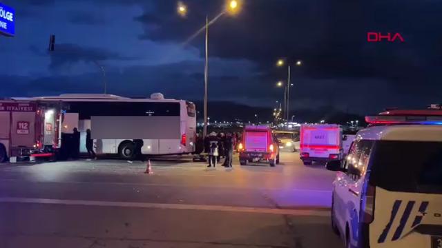 Kayseri'de trafik kazası! 5 yaralı