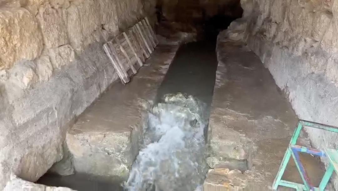 380 yıl sonra bir ilk: Adıyaman’da caminin altında kuruyan su yeniden canlandı 2