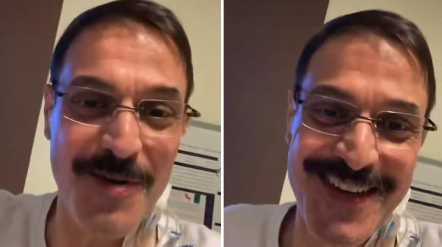 Karaciğer nakli yapılan oyuncu Ufuk &Ouml;zkan o iddiaları yalanladı: "Aslanlar gibiyiz &ccedil;ok ş&uuml;k&uuml;r"