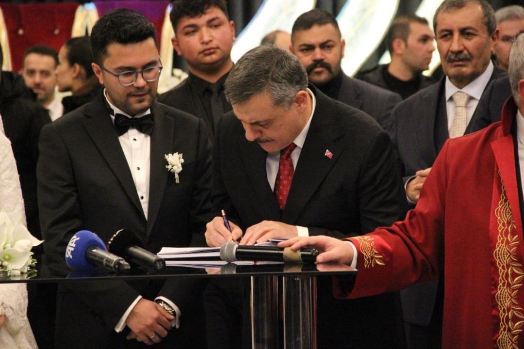 İçişleri Bakanı Mustafa Çiftçi, Çorum’da nikah şahidi oldu 1