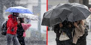 Bahar havası bitiyor! Salı g&uuml;n&uuml; sağanak, &ccedil;arşamba kar