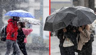 Bahar havası bitiyor! Salı g&uuml;n&uuml; sağanak, &ccedil;arşamba kar