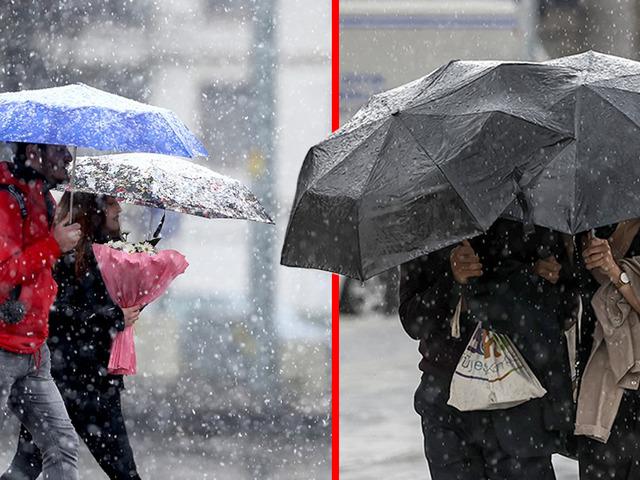 Bahar havası bitiyor! Salı g&uuml;n&uuml; sağanak, &ccedil;arşamba kar