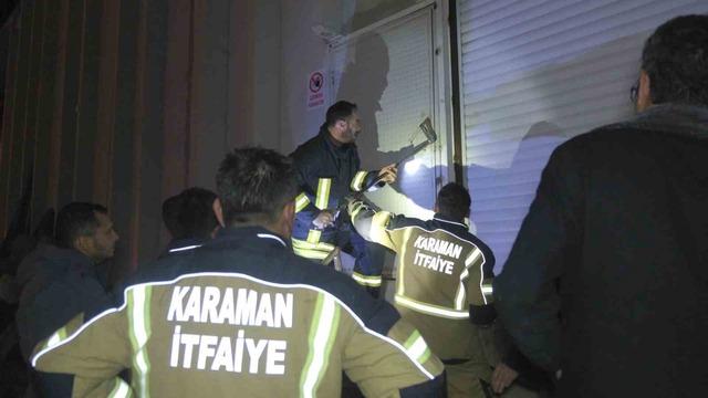 Karaman’da dorse üretim fabrikasında yangın paniği 2
