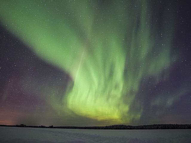 Işık patlaması yaşandı: G&ouml;r&uuml;nt&uuml;ler nefes kesti!