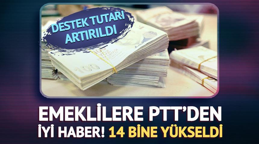 Emeklilere PTT'den iyi haber! 14 bin liraya kadar y&uuml;kseldi