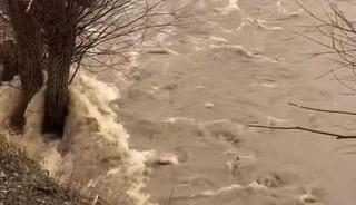 &Ccedil;ankırı&rsquo;da sağanak sonrası baraj taştı