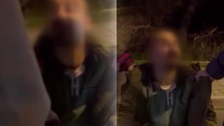 Genç kadını gizlice görüntülediği iddia edildi! Sinir krizi geçirip tekme attı... Dikkat çeken telefon detayı