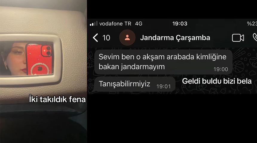 Jandarma iddiası sahte &ccedil;ıktı! O kadın &ouml;z&uuml;r diledi