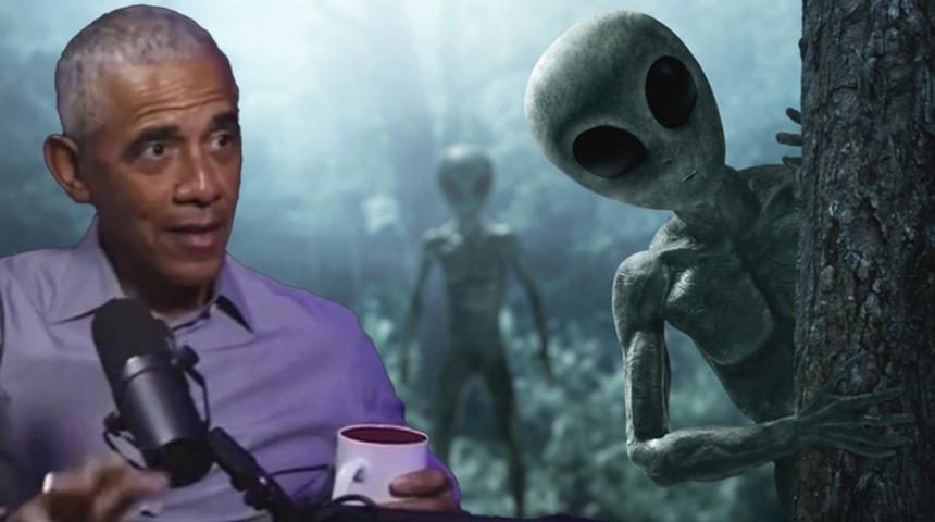 &ldquo;Uzaylılar ger&ccedil;ek&rdquo; dedi, g&uuml;ndem oldu! Obama&rsquo;dan &ccedil;arpıcı a&ccedil;ıklama