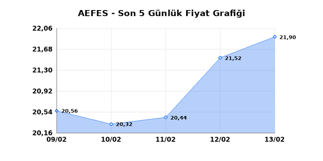 ANADOLU EFES (AEFES) 16 Şubat Pazartesi 2026 G&uuml;nl&uuml;k Teknik Analiz 1
