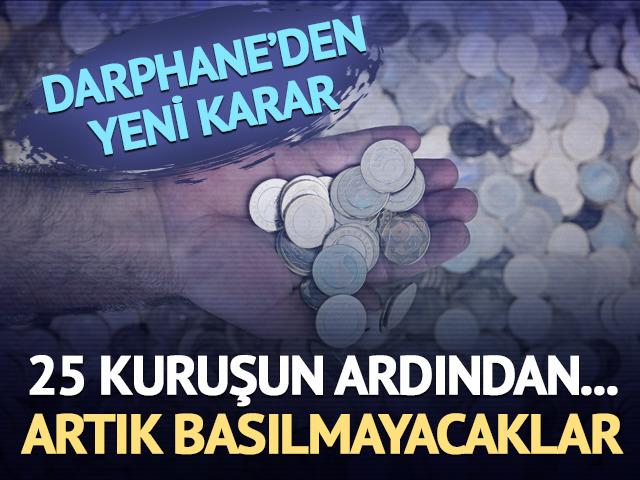 Darphane'den yeni karar! 25 kuruşun ardından... Artık 1 ve 5 kuruş basılmayacak