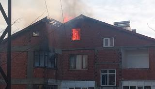 Zonguldak'ta 6 katlı binada yangın