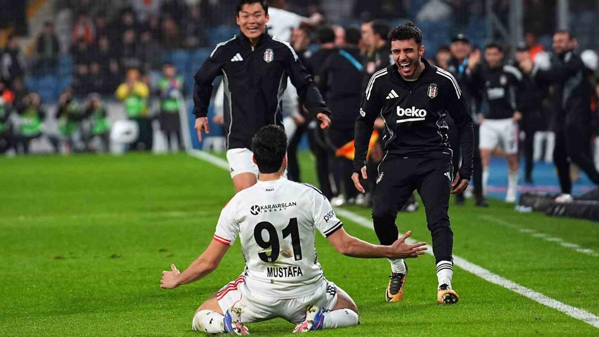 Beşiktaş'ta galibiyet golü Mustafa Hekimoğlu’ndan