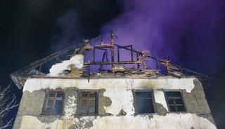 G&uuml;m&uuml;şhane'de m&uuml;stakil evde &ccedil;ıkan yangında 1 kişi &ouml;ld&uuml;