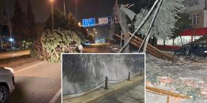 Kabus gibi gece! &Ccedil;atılar u&ccedil;tu, ağa&ccedil;lar devrildi, dalgaların boyu mendirekleri aştı