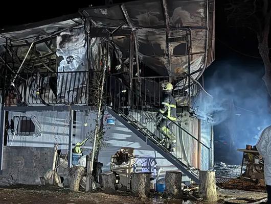 Karı-koca yanarak can verdi