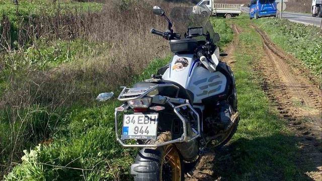 Bilecik’te kontrolden çıkan motosiklet devrildi: 1 yaralı