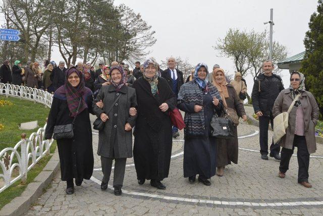 Yaşlılar boğazın keyfini çıkardı