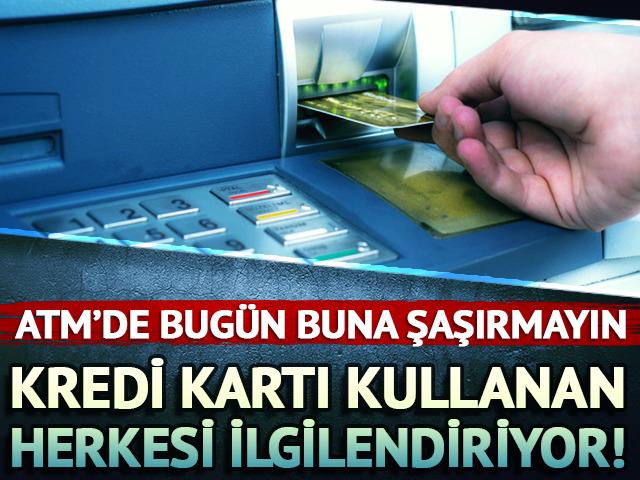 Kredi kartı kullanan herkesi ilgilendiriyor!