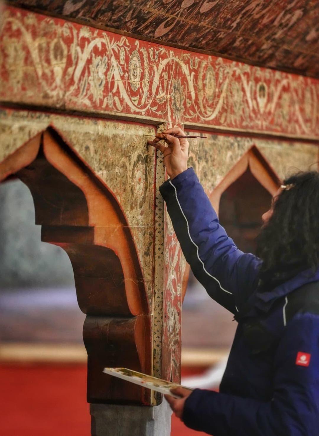 Selimiye Camisi en kapsamlı restorasyonun ardından Ramazan ın ilk g&uuml;n&uuml; ibadete a&ccedil;ılıyor 6