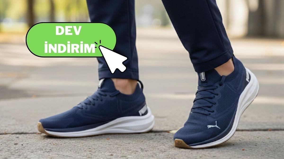Hafif ve şık: Puma ayakkabıda kaçırılmayacak büyük fırsat başladı