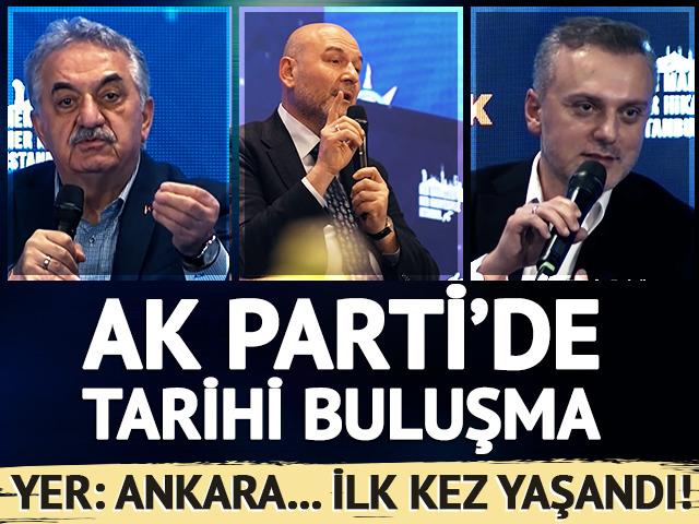 AK Parti'de tarihi buluşma