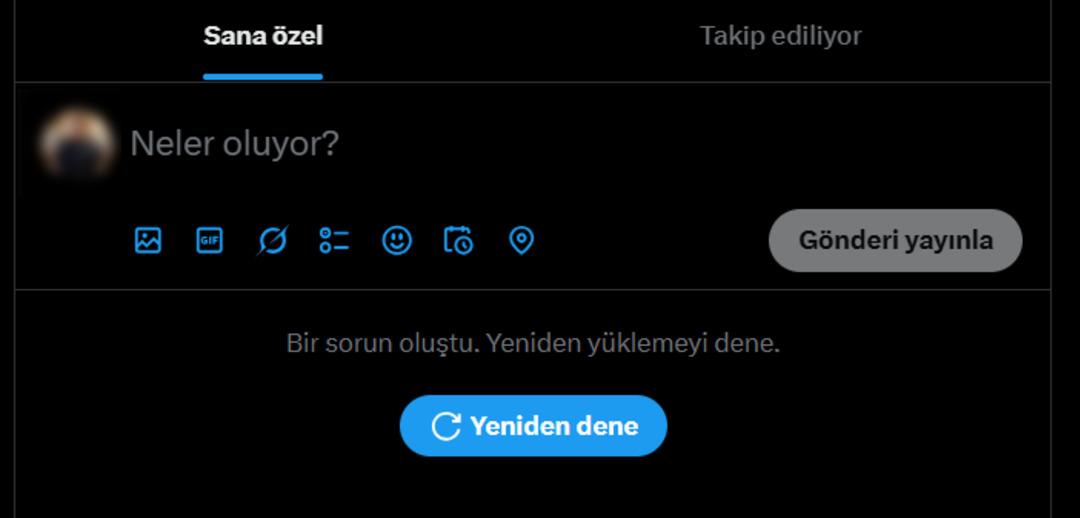 X (Twitter) çöktü mü? X te erişim sorunu mu var? 16 Şubat 2026 X te "Bir sorun oluştu yeniden yüklemeyi dene" hatası nedir? 2