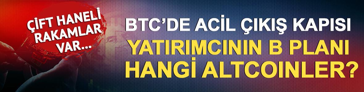 Bitcoin&rsquo;de acil &ccedil;ıkış kapısı: Kripto yatırımcısının b planı hangi altcoinler?