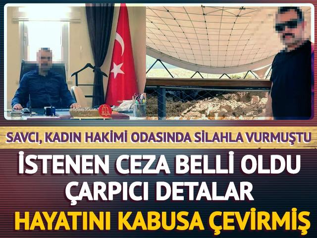 Savcı, kadın hakimi odasında silahla vurmuştu! Hayatını kabusa &ccedil;evirmiş, aile bilgilerini ele ge&ccedil;irip ona g&ouml;ndermiş: "Bu nasıl s&uuml;lale?"