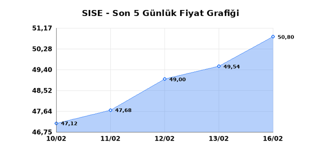 ŞİŞECAM (SISE) 17 Şubat Salı 2026 G&uuml;nl&uuml;k Teknik Analiz 1