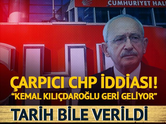 Canlı yayında CHP iddiası! Tarih bile verildi: "Kemal Kılı&ccedil;daroğlu geri geliyor"