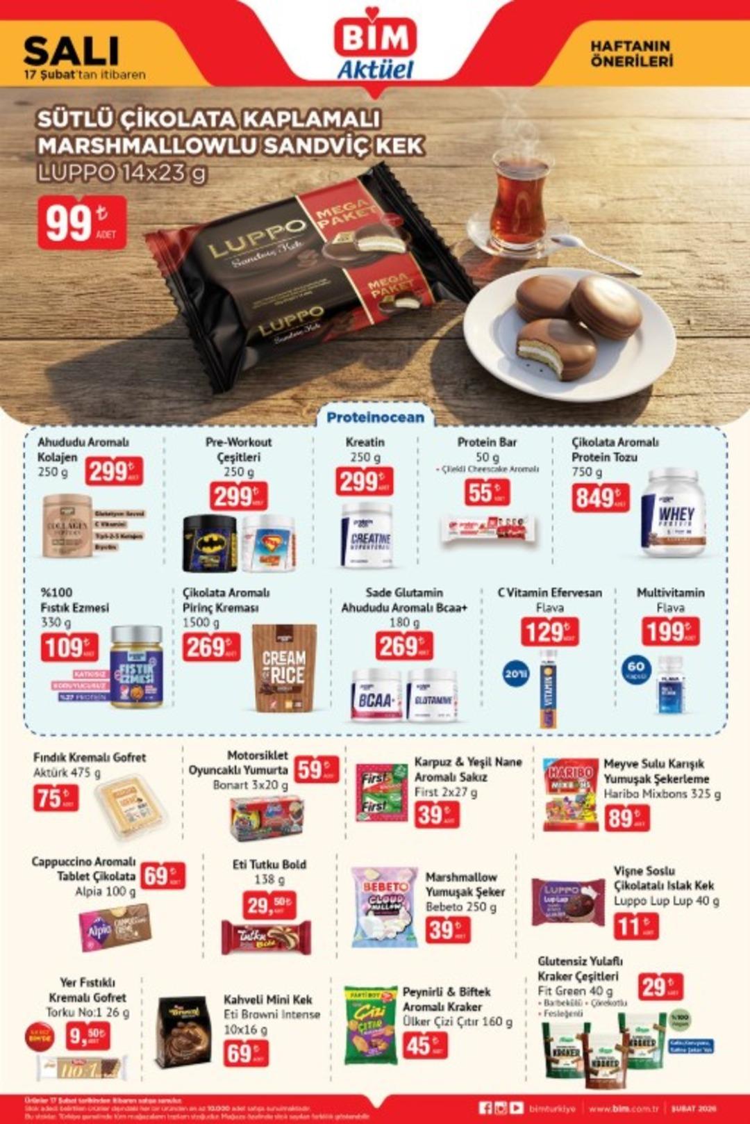 17 Şubat 2026 BİM Aktüel haftanın önerileri kataloğu yayınlandı!  2