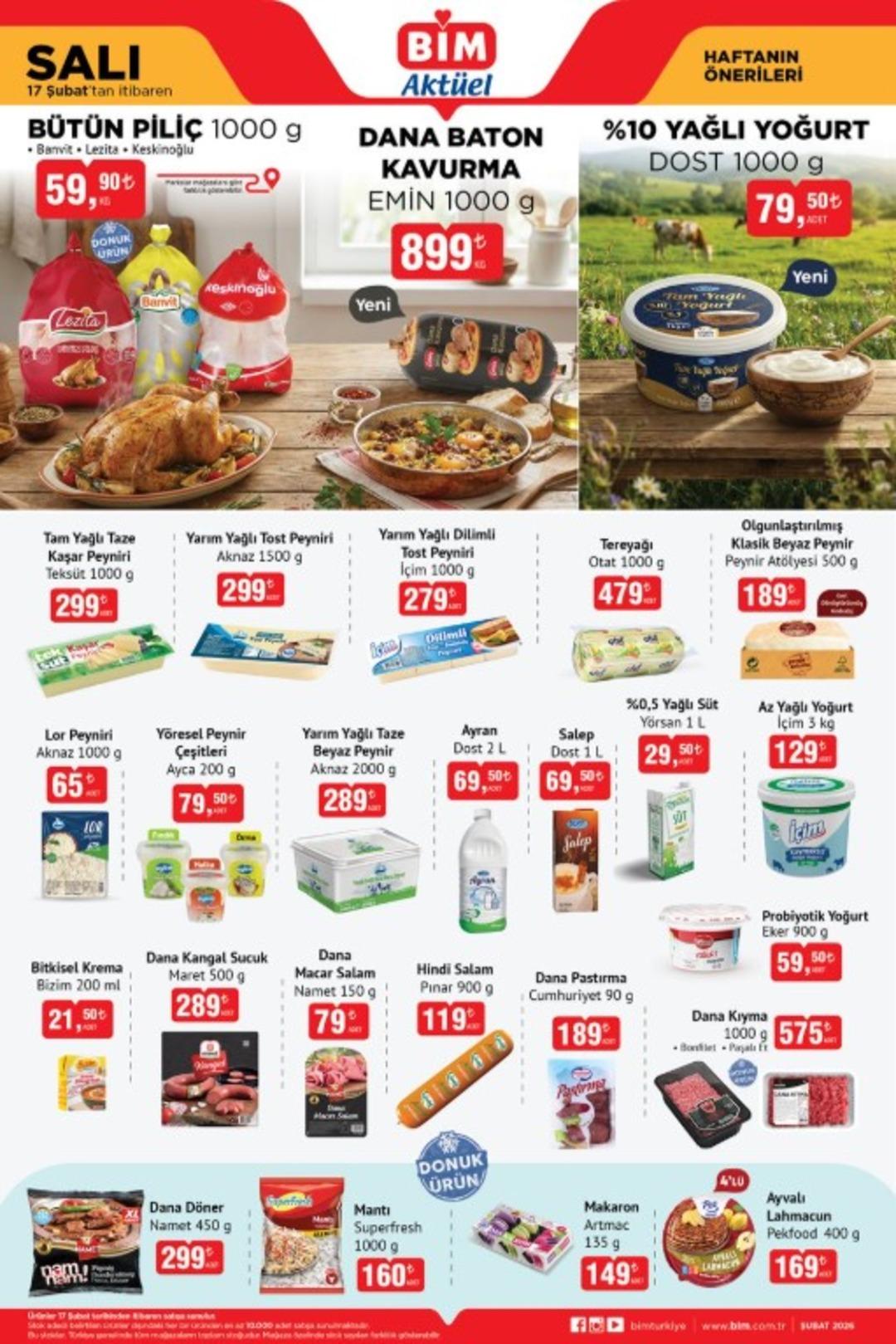 17 Şubat 2026 BİM Aktüel haftanın önerileri kataloğu yayınlandı!  3