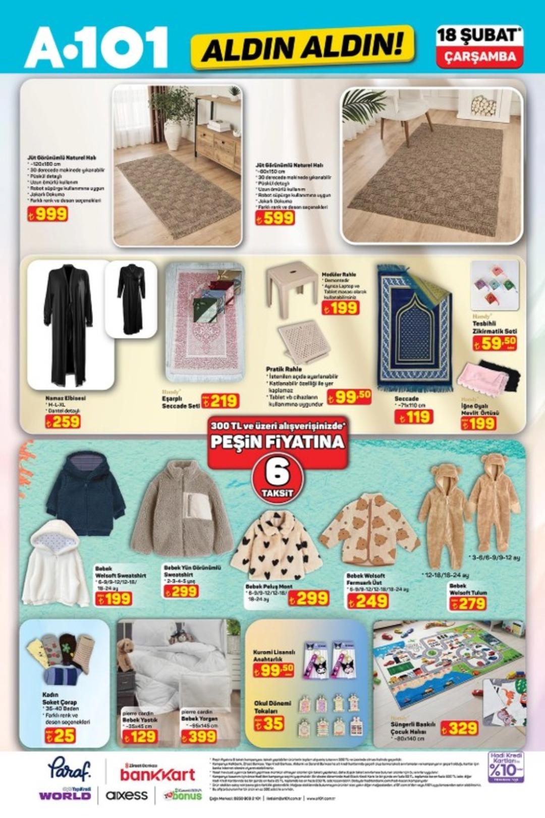 A101 e Samsung akıllı televizyon geliyor! 18 Şubat 2026 A101 katalog yayınlandı! 12