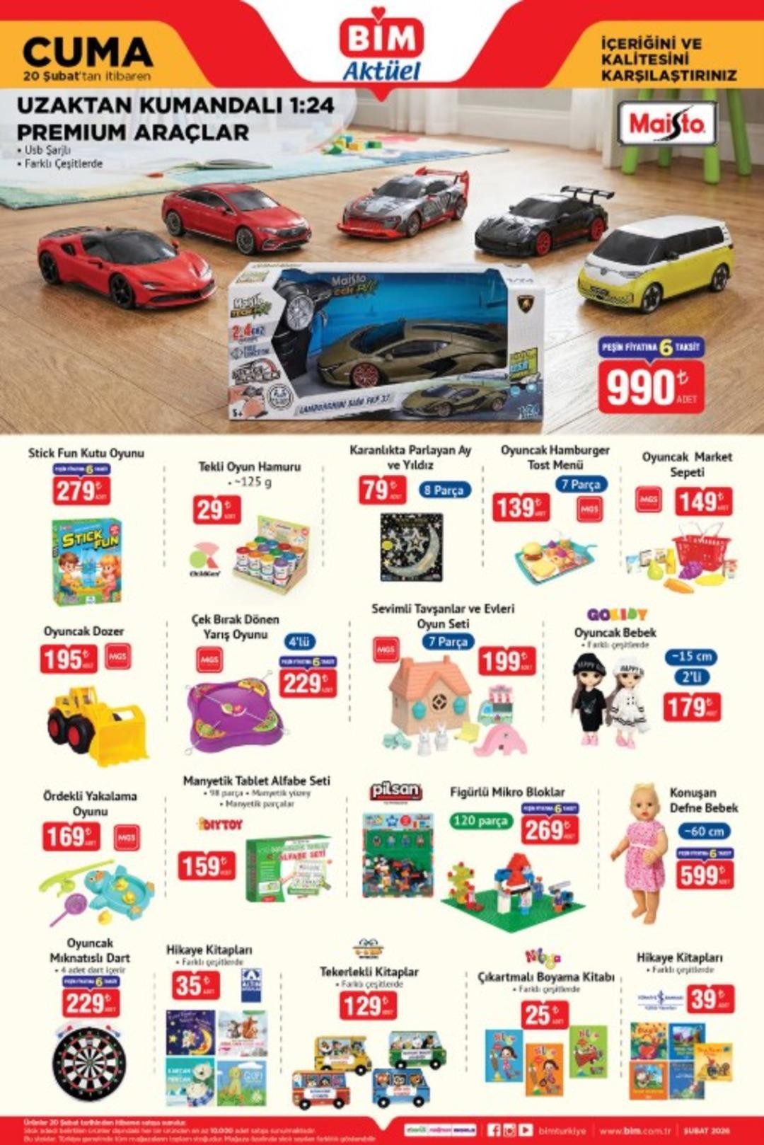 BİM e LG televizyon geliyor! 20 Şubat 2026 BİM katalog yayınlandı! 6