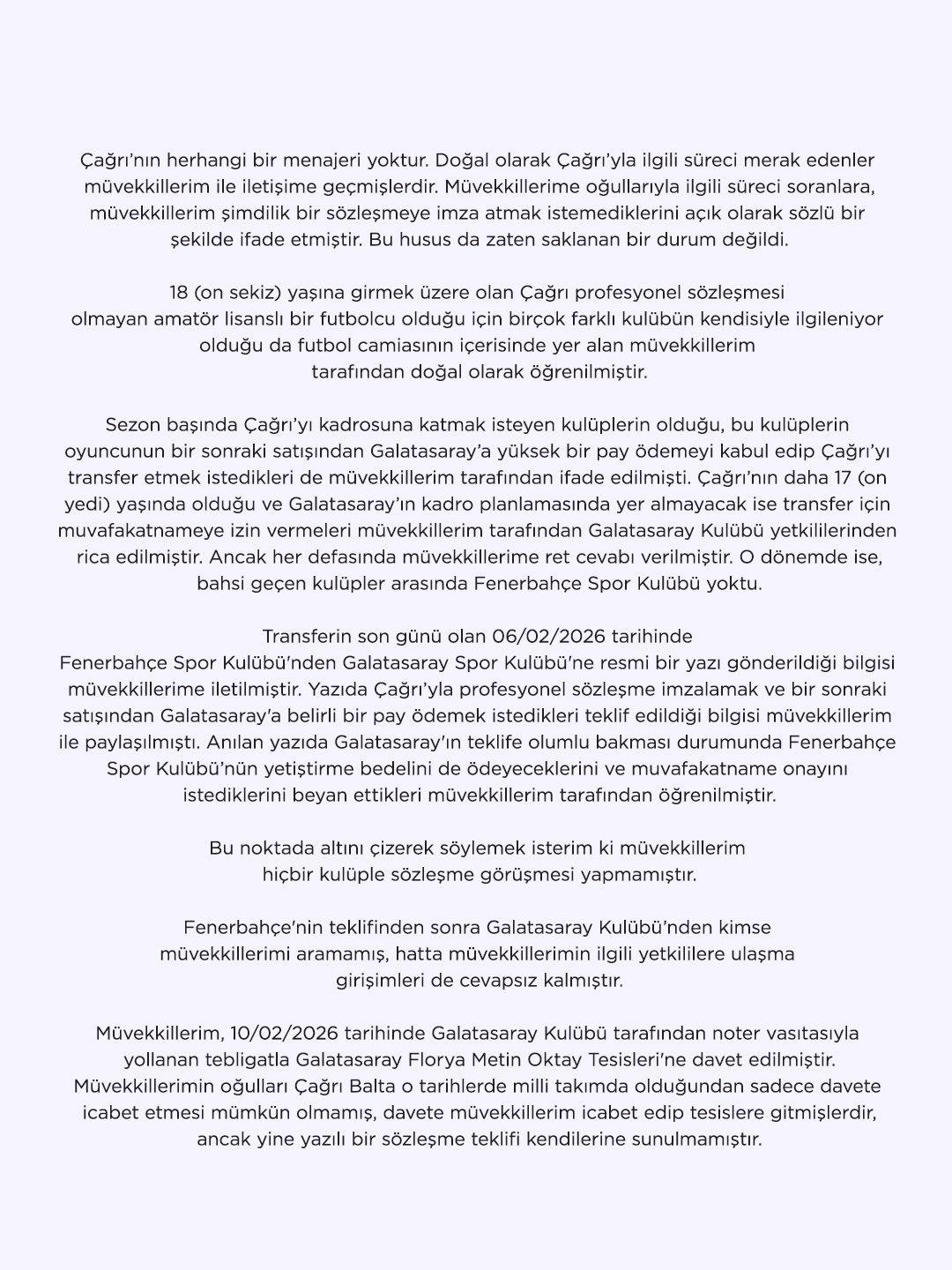 &Ccedil;ağrı Balta yetmedi! Fenerbah&ccedil;e&rsquo;den Galatasaray&rsquo;a bir hamle daha 4