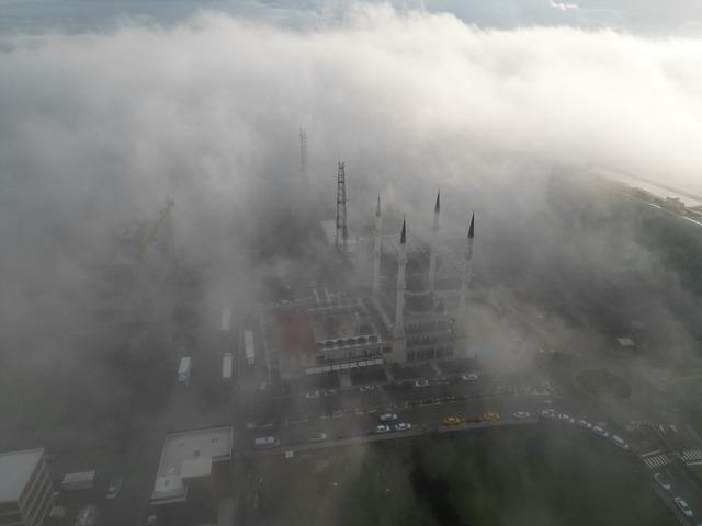 Tekirdağ da sis ara&ccedil; trafiğini olumsuz etkiledi 4