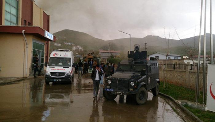 Diyarbakır'da güvenlik güçlerini taşıyan araca saldırı!