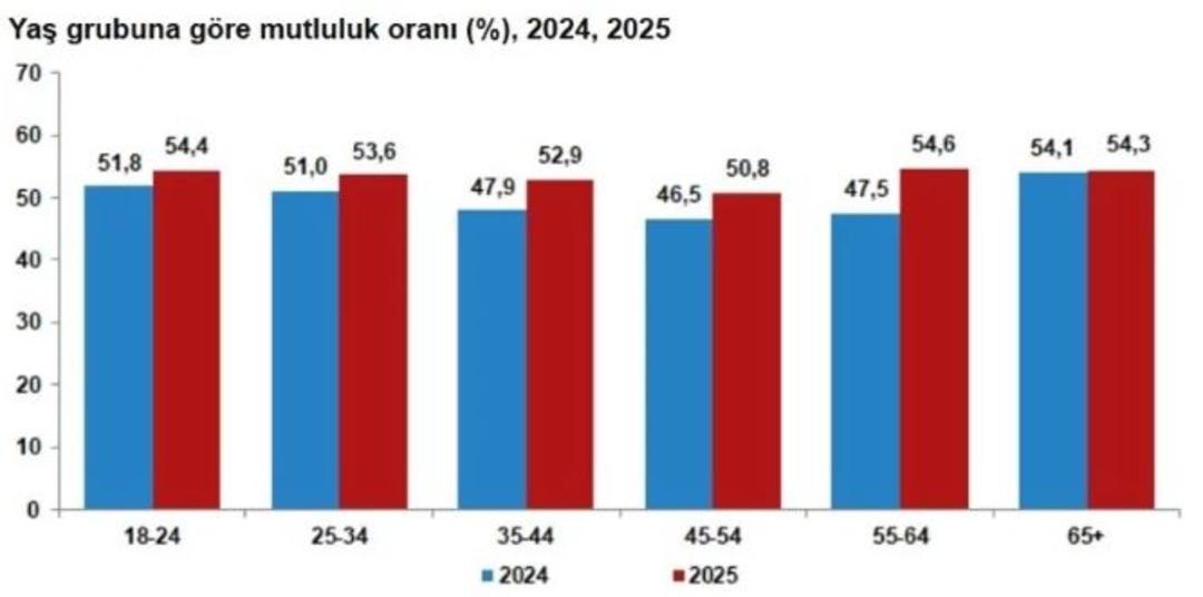 T&Uuml;İK a&ccedil;ıkladı! Mutluluk y&uuml;kseldi ama hayat pahalılığı ilk sırada 3