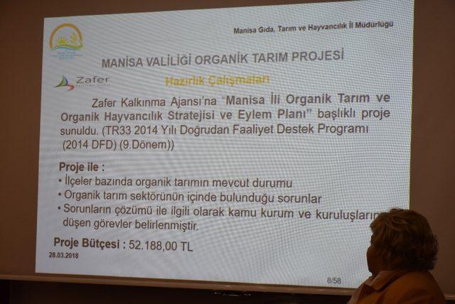 Manisa’nın organik tarımı ele alındı